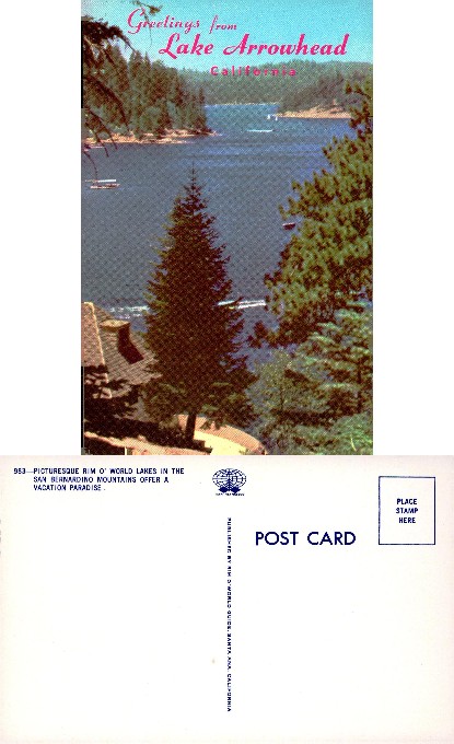 Lake Arrowhead Scenic View