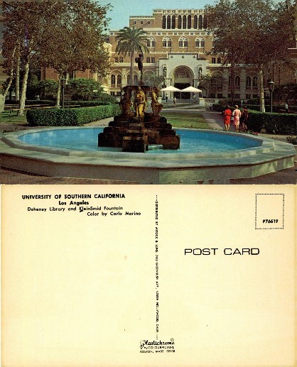 University Library and Fountain