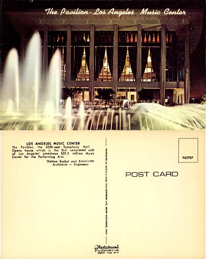 Music Center Pavilion at Night