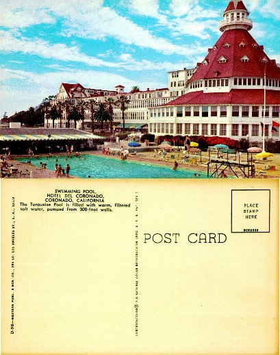 Swimming Pool and Hotel del Coronado