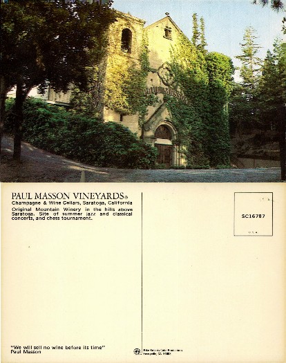 Paul Masson Winery Building