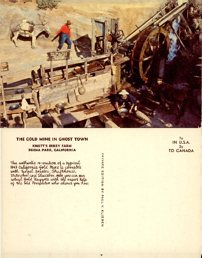 Gold Mine Recreation at Knott's Farm