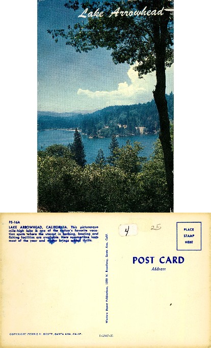 Lake Arrowhead Scenic View