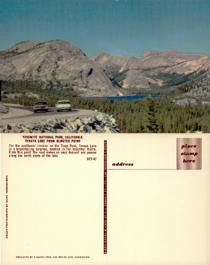 Tenaya Lake from Olmsted Point