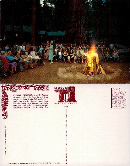 Campfire Program in Sequoia Park