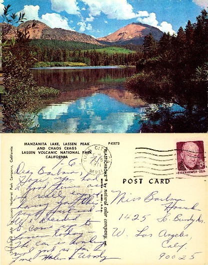 Manzanita Lake & Lassen Peak