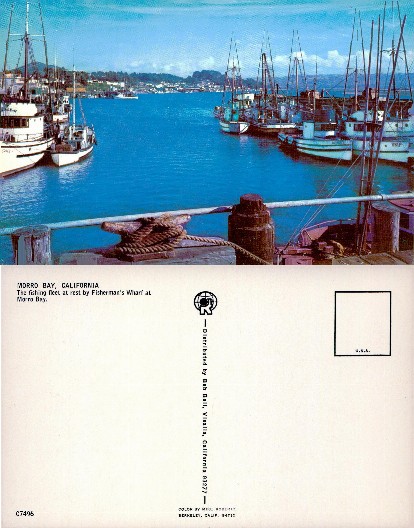 Fishing Fleet at Morro Bay Wharf