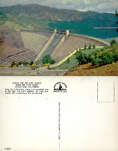 Shasta Dam and Lake Shasta View