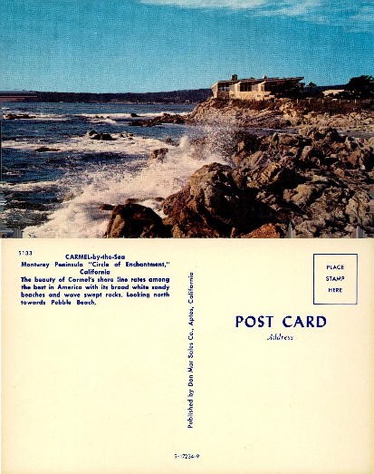 Carmel Coastline with Cliff House