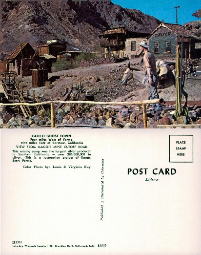 Calico Ghost Town Landscape