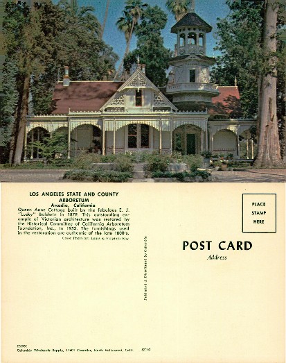 Queen Anne Cottage, Arcadia Arboretum