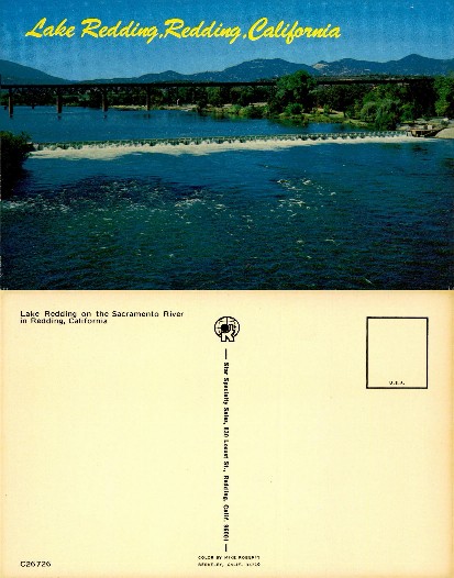 Lake Redding and Sacramento River