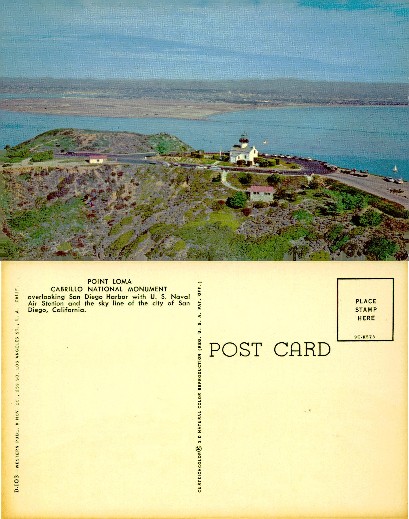 Point Loma Lighthouse & Harbor View