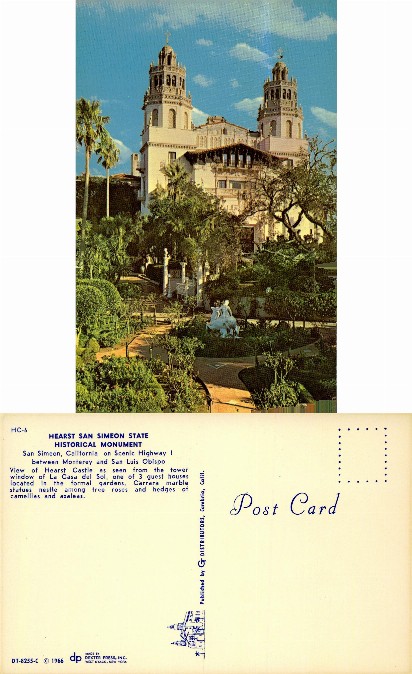 Hearst Castle Towers and Gardens