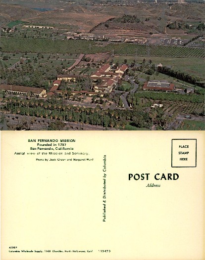 San Fernando Mission Aerial View