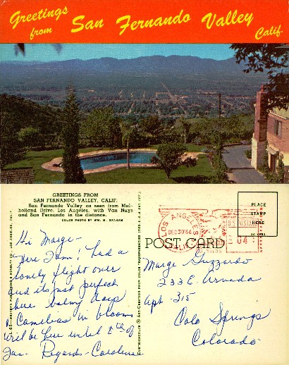 Overlook of San Fernando Valley