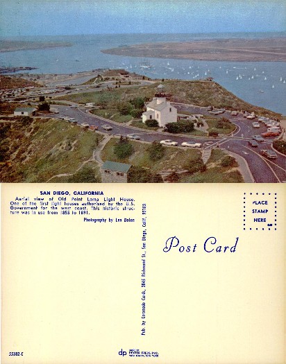 Old Point Loma Lighthouse & Bay