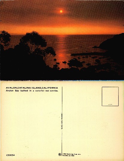 Sunrise over Avalon Bay