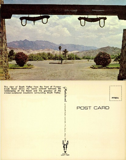 Death Valley from Furnace Creek Ranch
