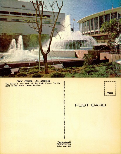 Civic Center Fountain and Buildings