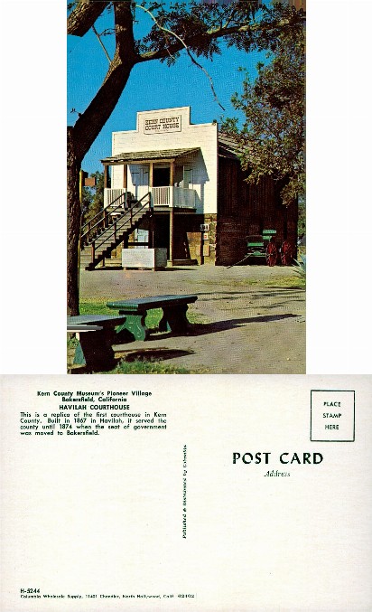 Havilah Courthouse Replica