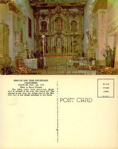 Mission San Juan Capistrano Altar