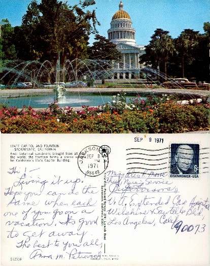 State Capitol Building with Fountain