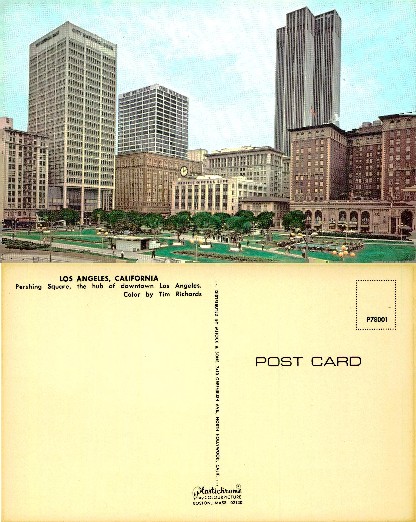 Pershing Square and Skyscrapers