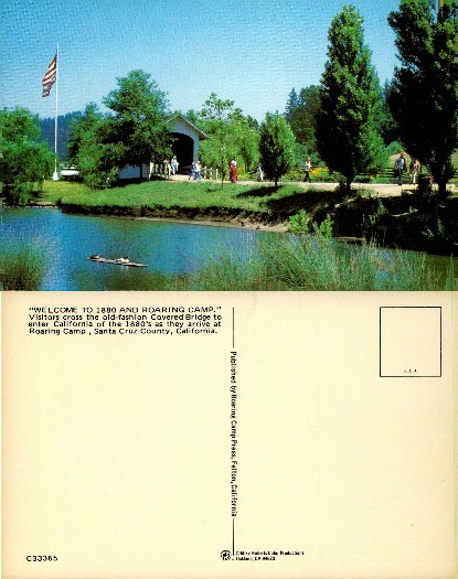 Covered Bridge at Roaring Camp