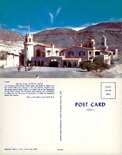 Death Valley Scotty's Castle