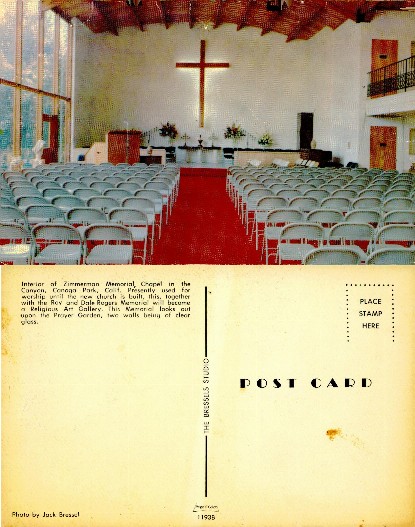Zimmerman Memorial Chapel Interior