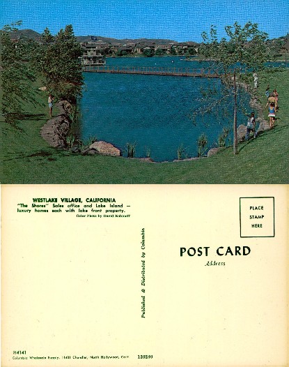 Lakefront Homes & Pedestrian Bridge