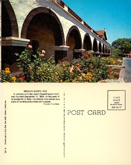 Mission Santa Ines Arcades & Garden