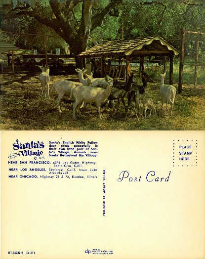 Deer at Santa's Village