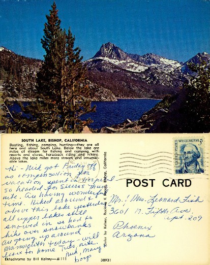 Mountain Lake with Snow-capped Peaks