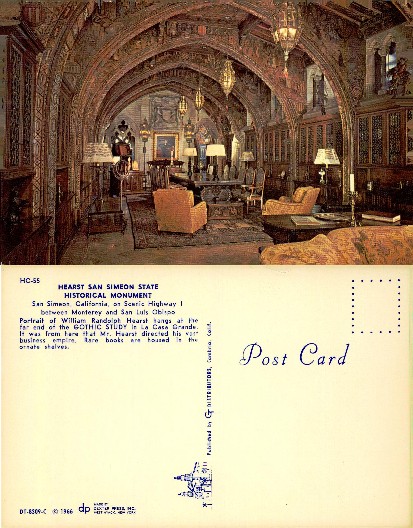 Gothic Study Interior