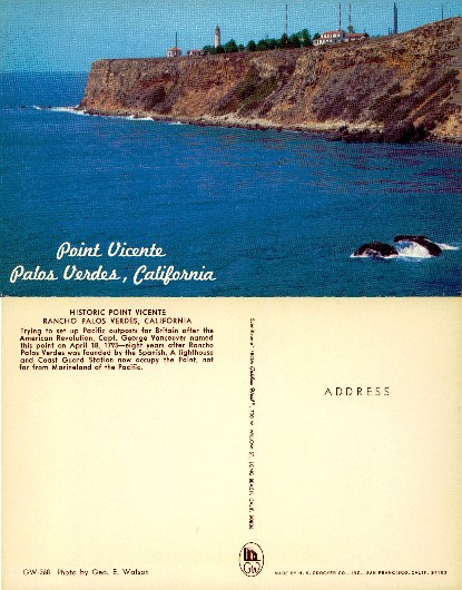 Point Vicente Lighthouse and Coastline