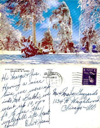 Winter Mountain Landscape