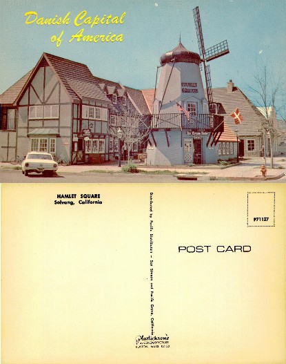 Danish Village Street Scene