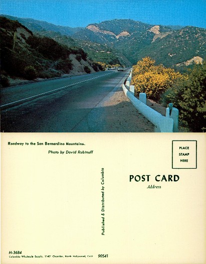 Mountain Road Scenic View