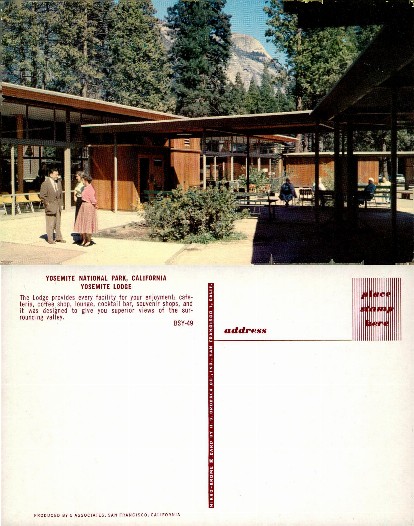 Yosemite Lodge Modern Architecture