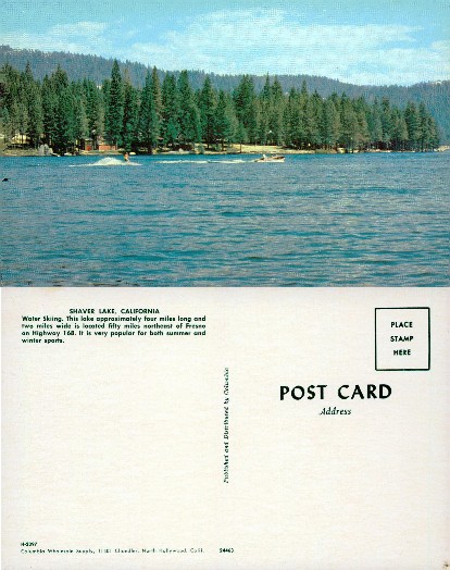Water Skiing on Shaver Lake