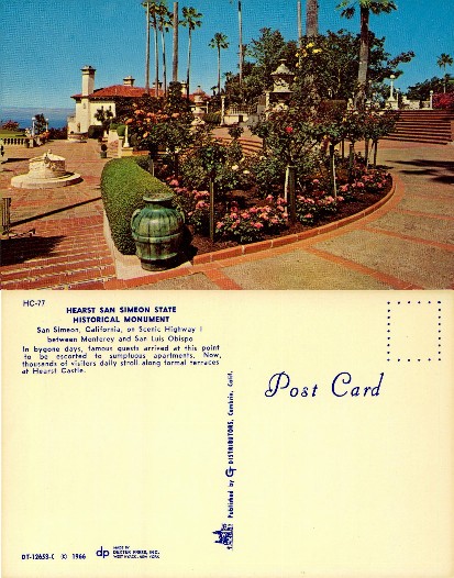 Hearst Castle Terraces and Gardens