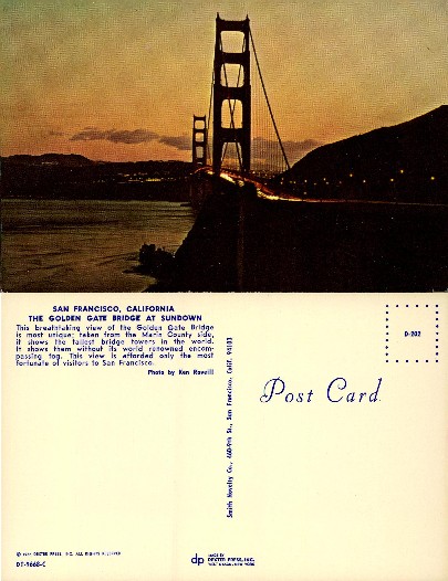 Golden Gate Bridge at Sundown