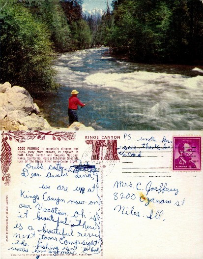Kings River Fishing Scene