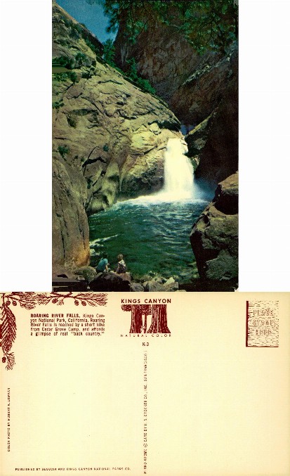 Roaring River Falls in Kings Canyon