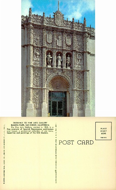 Entrance to Fine Arts Gallery