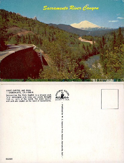 Sacramento River Canyon View