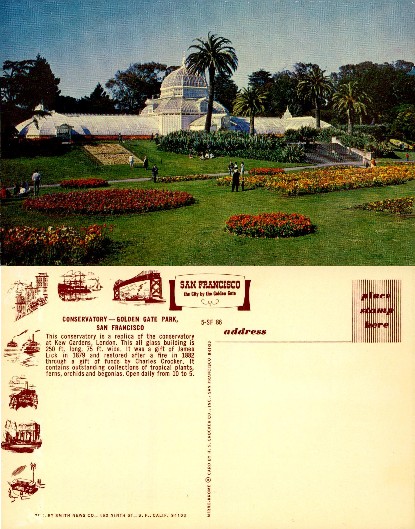 Conservatory of Flowers, Golden Gate