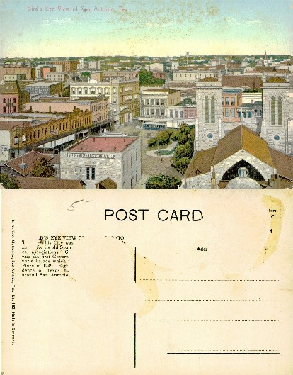 Bird's Eye View of San Antonio